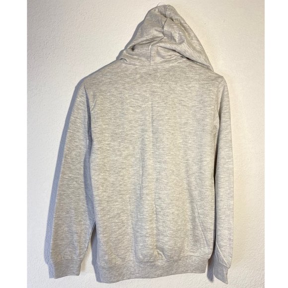 Wound Up Juniors Long Sleeve Graphic Hoodie Gray Womens Size XS NWT - Picture 2 of 7